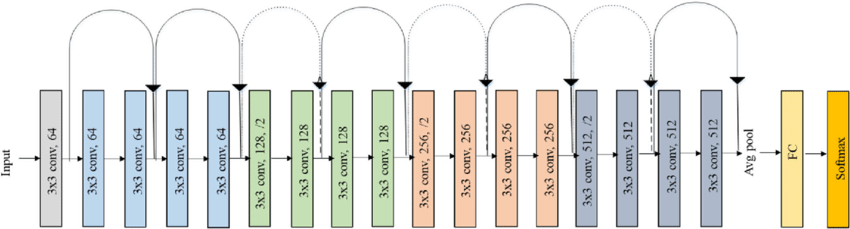 resnet18 architecture